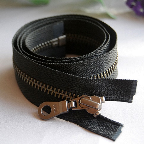 YKK Metal Zipper open end 50 cm